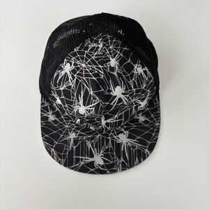 George Hats Spider Web Glow in the Dark Trucker Child